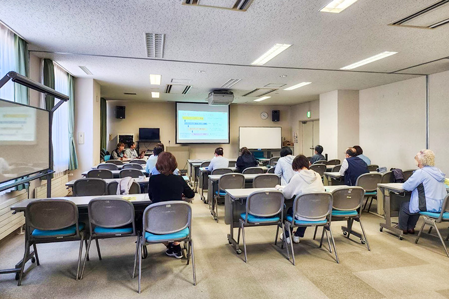 介護関係のセミナー開催風景