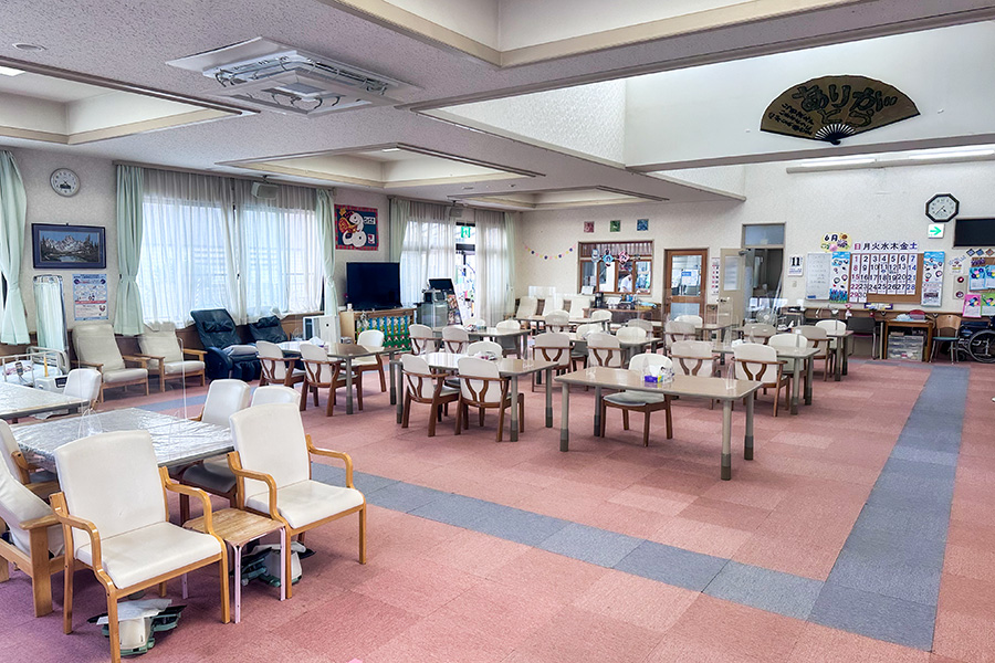 デイサービスセンターおきだての内部