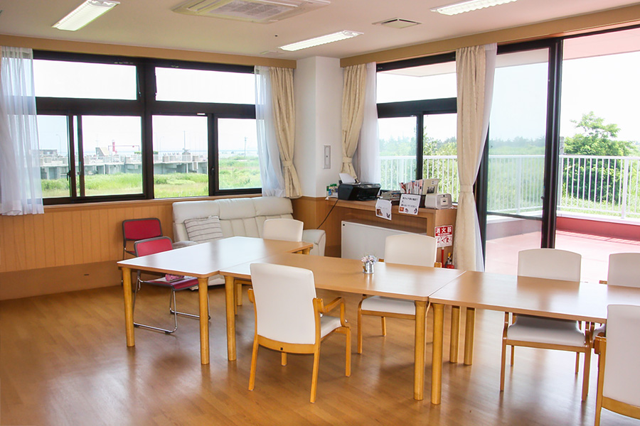 特別養護老人ホームおきだて苑の食堂