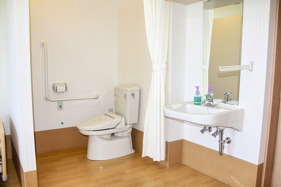 特別養護老人ホームおきだて苑のトイレ